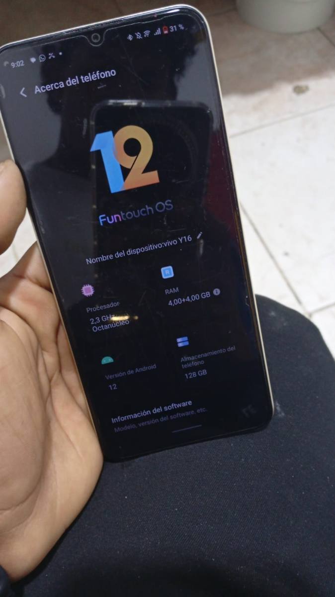 Foto 2 de Vivo Y16 Ram 4+4 de 128 GB